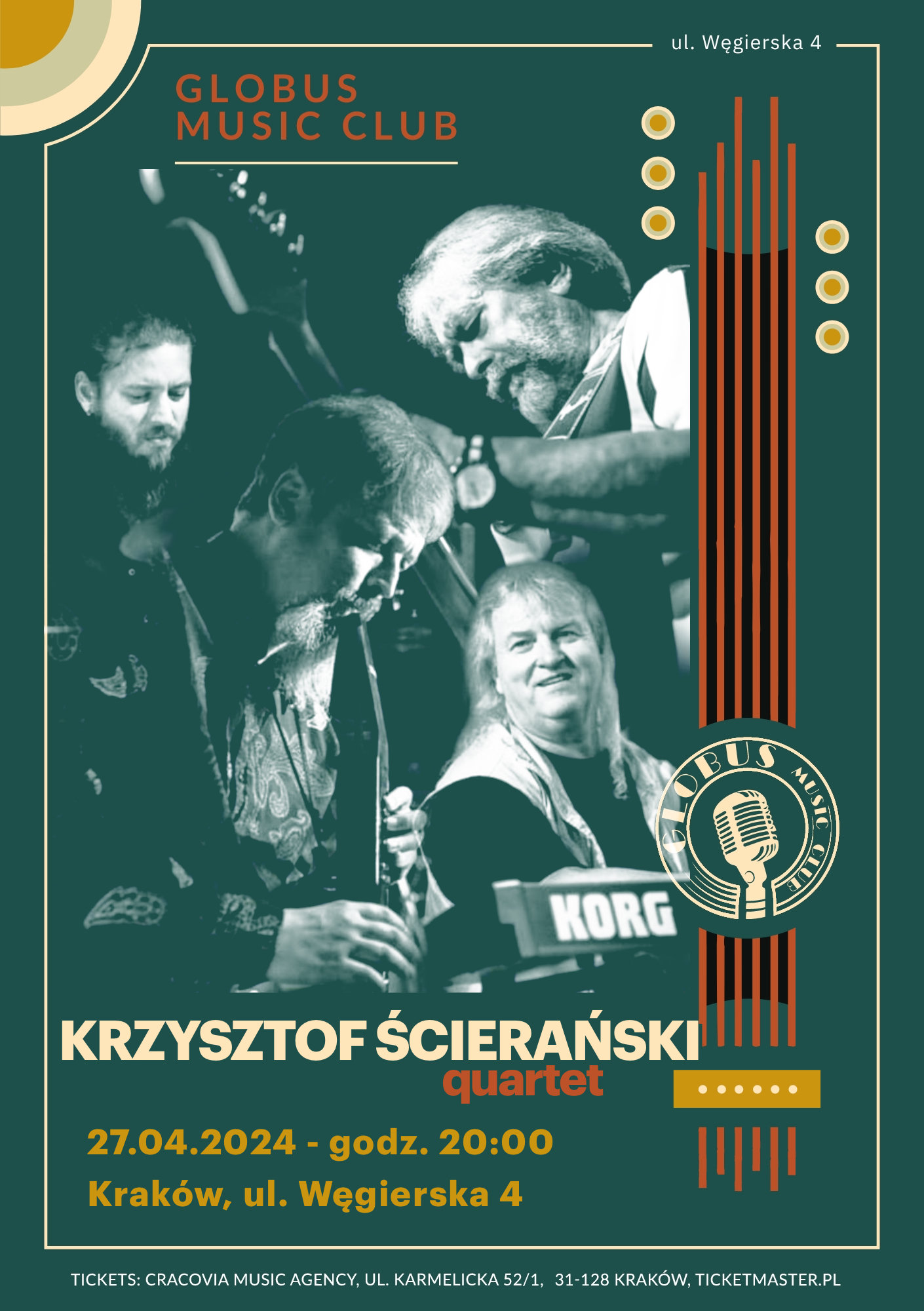 🎸[27.04.2024] Kraków: Globus Music Club